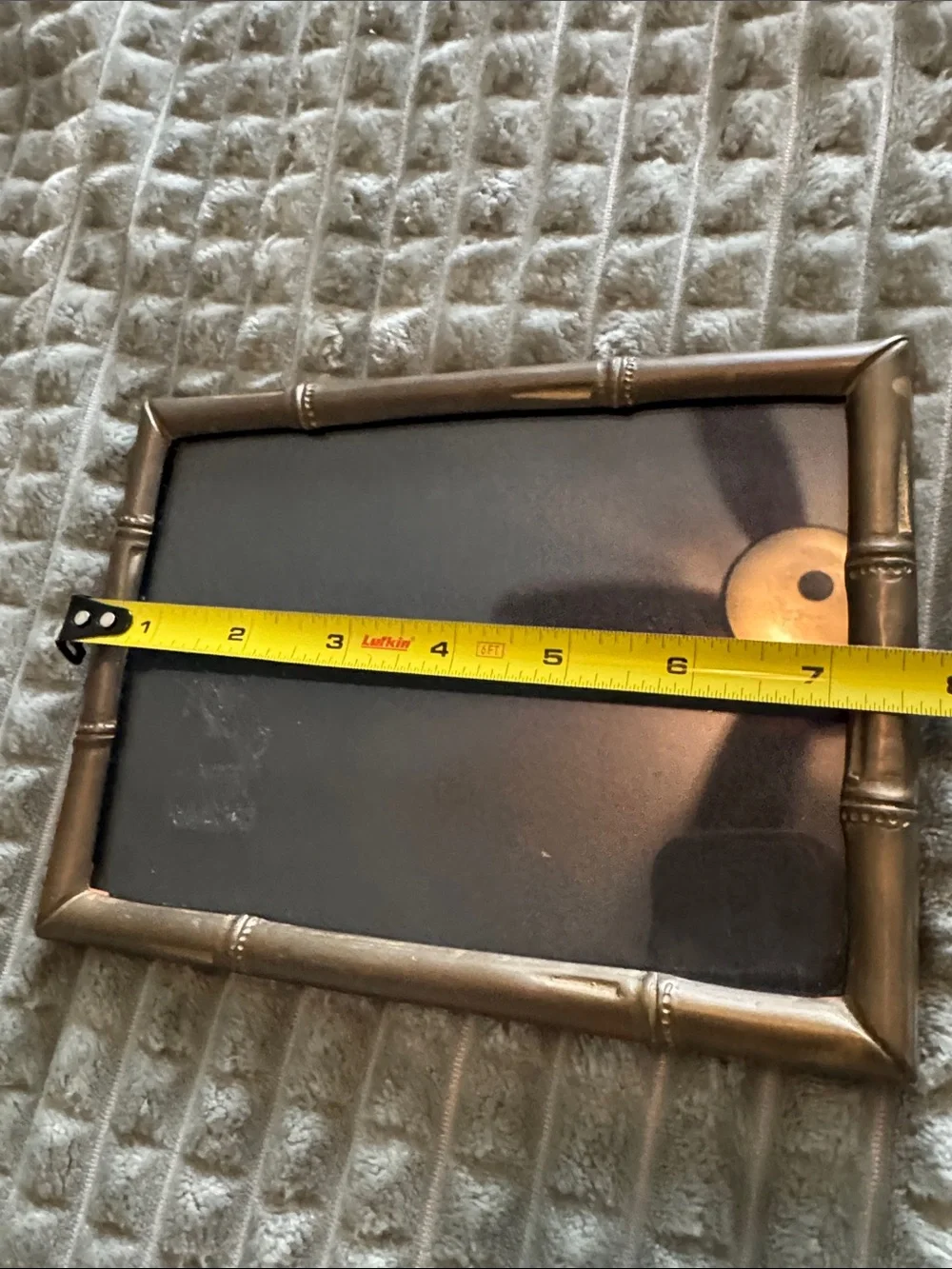 Brass Bamboo-Style Metallic Picture Frame